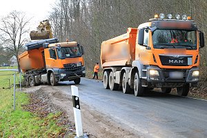 Unfall bei Strau&szlig;berg