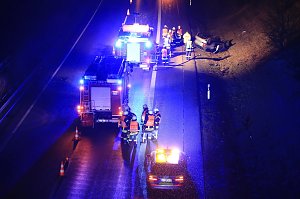 Unfall auf der A38 bei Werther