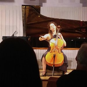 Melissa Hart bei einem Konzert