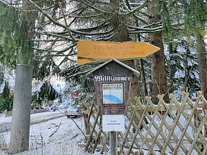 Peter Blei unterwegs in Benneckenstein
