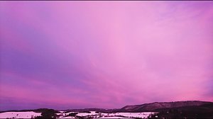 Sonnenaufgang &uuml;ber Neustadt