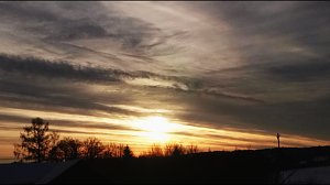 Sonnenaufgang &uuml;ber Neustadt
