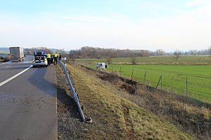 Unfall auf dr Autobahn