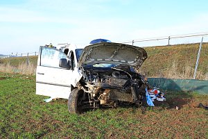 Unfall auf dr Autobahn