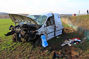 Unfall auf dr Autobahn