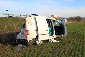 Unfall auf dr Autobahn