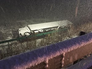 Winterchaos auf der "neuen B243"
