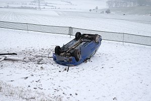 Verkehrsunfall auf den Hainer Bergen