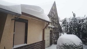 Viel Schnee auch in Bleicherode