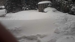 Viel Schnee auch in Bleicherode