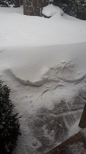 Viel Schnee auch in Bleicherode