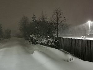 Nordhausen im Neuschnee