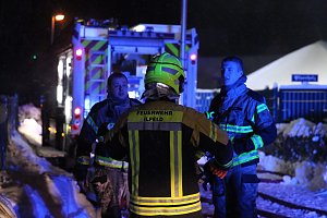 Dachstuhlbrand in Leimbach