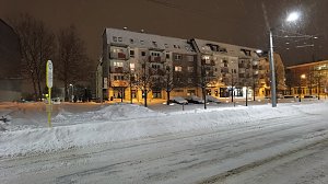 Nordhausen im Schneechaos