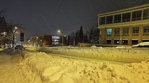 Nordhausen im Schneechaos