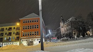 Nordhausen im Schneechaos