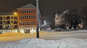 Nordhausen im Schneechaos