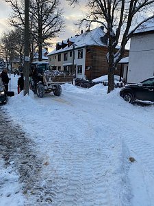 Räumungsarbeiten an der Bleiche