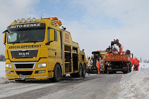Schneepflug geborgen