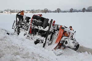Schneepflug geborgen