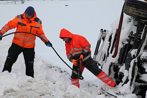 Schneepflug geborgen