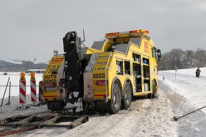 Schneepflug geborgen