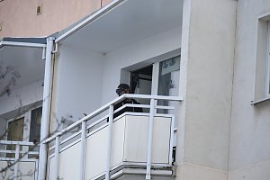 Gro&szlig;einsatz in der Bochumer Stra&szlig;e in Nordhausen