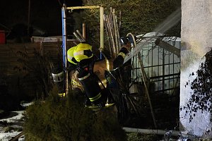 Gartenlaube ausgebrannt
