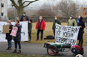 Demo vorm Amtsgericht