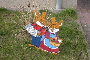 Asyl f&uuml;r Hasenfamilie