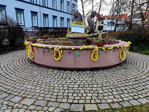 Geschm&uuml;ckte Brunnen