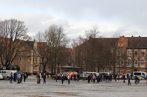 Protest-Spaziergang gegen Corona-Ma&szlig;nahmen