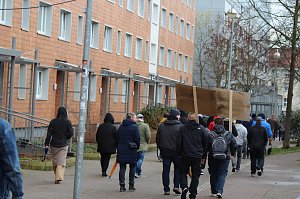Protest-Spaziergang gegen Corona-Ma&szlig;nahmen
