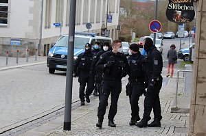 Protest-Spaziergang gegen Corona-Ma&szlig;nahmen