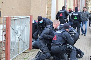 Protest-Spaziergang gegen Corona-Ma&szlig;nahmen