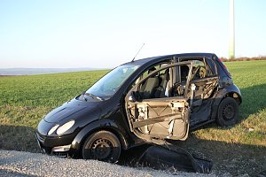 Unfall auf den Hainer Bergen