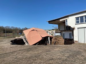 Erdfall am Salzagraben