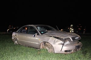 Unfall auf der Landstra&szlig;e
