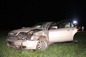 Unfall auf der Landstra&szlig;e