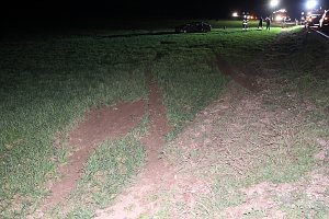 Unfall auf der Landstra&szlig;e