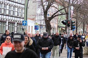 "Osterspaziergang" gegen die Corona-Ma&szlig;nahmen