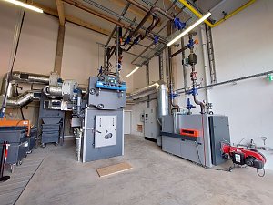 Biomasse-Heizkraftwerk in Betrieb genommen