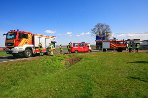 Brand eines Autohauses bei Nordhausen