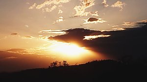 Corona am Abend