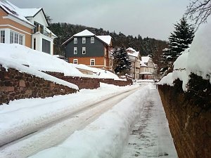 Massen an Schnee