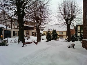 Massen an Schnee