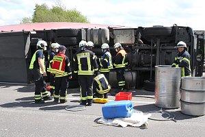LKW-Unfall