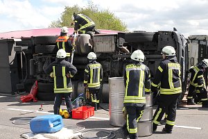 LKW-Unfall