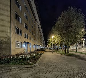 Nachts in Nordhausen