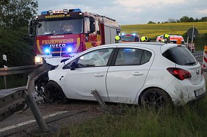 Unfall bei Sundhausen